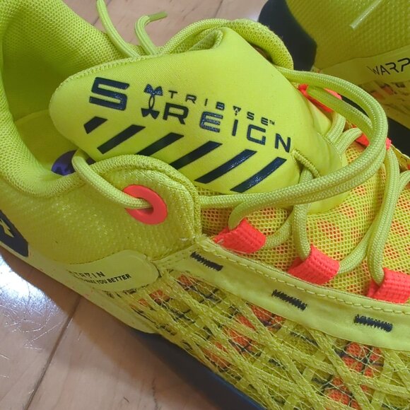 Size 11.5 - Under Armour TriBase Reign 5 Starfruit (Yellow) NEW! w/o box - Picture 11 of 15